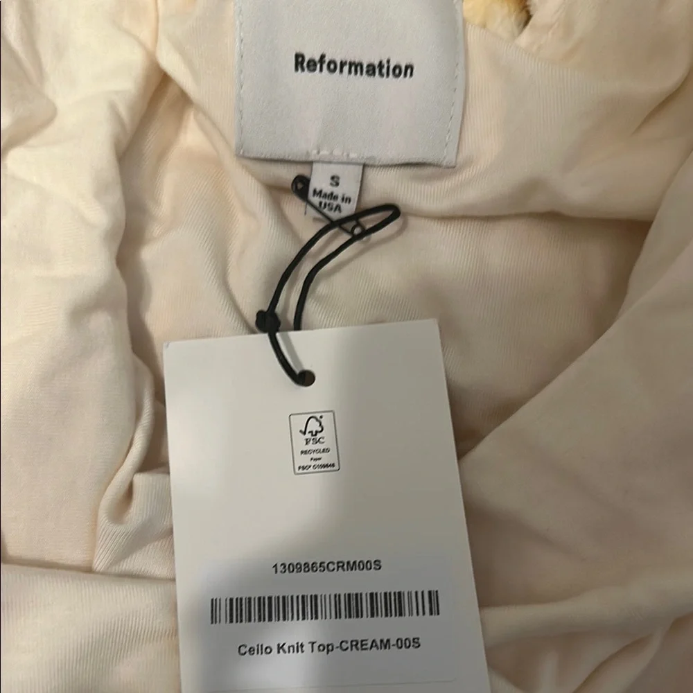 Reformation Cello knit top - Picture 2 of 3